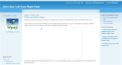 Desktop Screenshot of davegeeblog.com